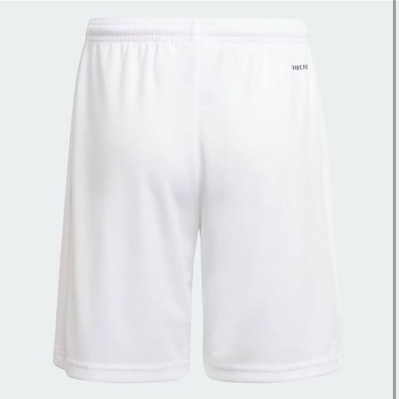 Adidas Camp 11 White-on-White Soccer Shorts | Youth Girls Medium | NEW - Picture 4 of 15